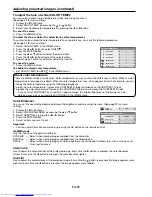 Preview for 29 page of Mitsubishi Electric HL2750 User Manual