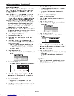 Preview for 33 page of Mitsubishi Electric HL2750 User Manual