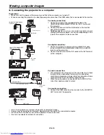 Preview for 13 page of Mitsubishi Electric HL2750U User Manual