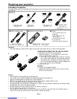 Preview for 6 page of Mitsubishi Electric HL650 User Manual