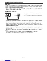 Preview for 14 page of Mitsubishi Electric HL650 User Manual