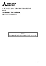 Mitsubishi Electric HR Series Instruction Manual preview