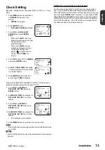 Preview for 17 page of Mitsubishi Electric HS-MD3000E Installation And Operation Manual