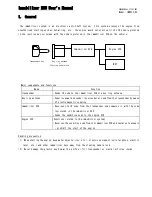 Preview for 1 page of Mitsubishi Electric IMB223-02 User Manual