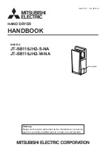Preview for 1 page of Mitsubishi Electric Jet Towel JT-SB116JH-G-NA Handbook