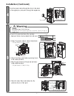 Preview for 8 page of Mitsubishi Electric Jet Towel JT-SB216JSH-H-E Installation Manual