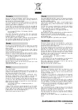 Preview for 11 page of Mitsubishi Electric Jet Towel JT-SB216JSH2 Instruction Manual