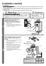 Preview for 6 page of Mitsubishi Electric JT-MC206GS-W-E Installation Manual