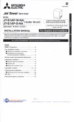 Preview for 1 page of Mitsubishi Electric JT-S1AP-S-NA Installation Manual