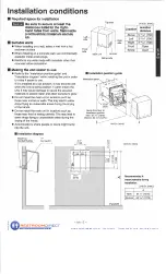 Preview for 5 page of Mitsubishi Electric JT-S1AP-S-NA Installation Manual