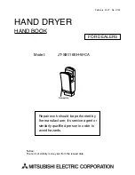 Mitsubishi Electric JT-SB116EH-W-CA Handbook preview