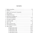 Preview for 2 page of Mitsubishi Electric JT-SB216JSH2-H-NE Handbook