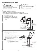 Preview for 6 page of Mitsubishi Electric JT-SB216JSH2-H-NE Installation Manual