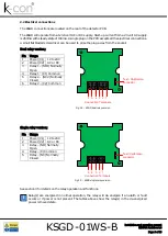 Preview for 9 page of Mitsubishi Electric k-con KSGD-01WS-B Installation And Operation Manual