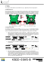 Preview for 12 page of Mitsubishi Electric k-con KSGD-01WS-B Installation And Operation Manual