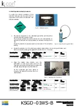 Preview for 13 page of Mitsubishi Electric k-con KSGD-01WS-B Installation And Operation Manual