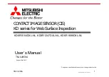 Preview for 1 page of Mitsubishi Electric KD Series User Manual