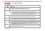 Preview for 9 page of Mitsubishi Electric KD Series User Manual