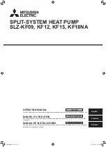 Preview for 1 page of Mitsubishi Electric KF12 Operation Manual