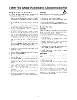 Preview for 4 page of Mitsubishi Electric L30HV201 User Manual