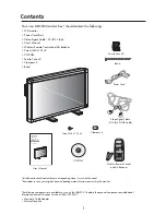 Preview for 5 page of Mitsubishi Electric L30HV201 User Manual