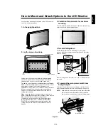 Preview for 13 page of Mitsubishi Electric L325RM User Manual