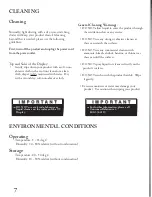 Preview for 8 page of Mitsubishi Electric L423FR Owner'S Manual