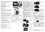 Preview for 1 page of Mitsubishi Electric L61P Installation Manual