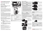 Preview for 6 page of Mitsubishi Electric L61P Installation Manual