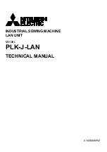 Preview for 1 page of Mitsubishi Electric LAN UNIT Technical Manual