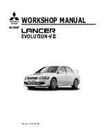 Mitsubishi Electric Lancer Evolution-VII Workshop Manual preview