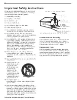 Preview for 4 page of Mitsubishi Electric LaserVue L75-A81 Owner'S Manual