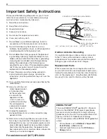 Preview for 4 page of Mitsubishi Electric LASERVUE L75-A94 Supplemental Owner'S Manual