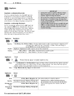 Preview for 20 page of Mitsubishi Electric Laservue L75-A96 Owner'S Manual