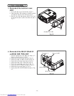 Предварительный просмотр 36 страницы Mitsubishi Electric LC62 CHASSIS XL6500LU Service Manual