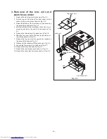 Предварительный просмотр 37 страницы Mitsubishi Electric LC62 CHASSIS XL6500LU Service Manual