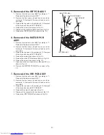 Предварительный просмотр 39 страницы Mitsubishi Electric LC62 CHASSIS XL6500LU Service Manual