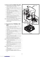 Предварительный просмотр 41 страницы Mitsubishi Electric LC62 CHASSIS XL6500LU Service Manual