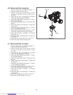 Предварительный просмотр 48 страницы Mitsubishi Electric LC62 CHASSIS XL6500LU Service Manual