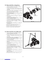 Предварительный просмотр 49 страницы Mitsubishi Electric LC62 CHASSIS XL6500LU Service Manual