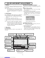 Предварительный просмотр 69 страницы Mitsubishi Electric LC62 CHASSIS XL6500LU Service Manual