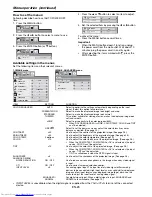 Preview for 23 page of Mitsubishi Electric LC62 CHASSIS XL6500LU User Manual