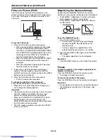 Preview for 34 page of Mitsubishi Electric LC62 CHASSIS XL6500LU User Manual