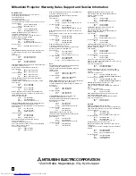 Preview for 50 page of Mitsubishi Electric LC62 CHASSIS XL6500LU User Manual