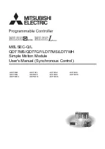 Preview for 1 page of Mitsubishi Electric LD77MH User Manual