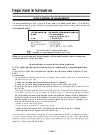 Предварительный просмотр 2 страницы Mitsubishi Electric LDT321V User Manual