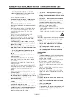 Предварительный просмотр 4 страницы Mitsubishi Electric LDT321V User Manual