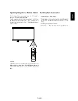 Предварительный просмотр 9 страницы Mitsubishi Electric LDT321V User Manual