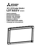 Предварительный просмотр 1 страницы Mitsubishi Electric LDT322V User Manual