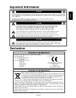 Предварительный просмотр 7 страницы Mitsubishi Electric LDT322V User Manual